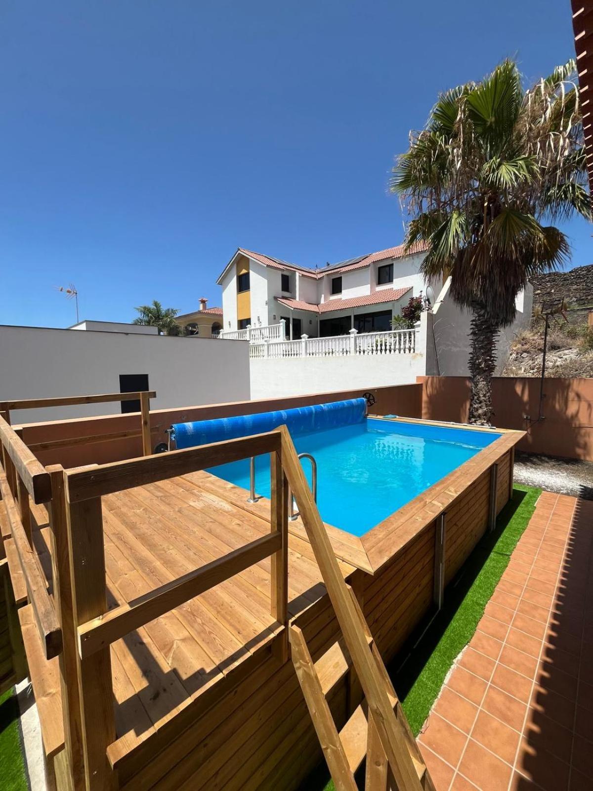 Chalet Piscina Privada Max 26º Jardin, Tranquilidad Caleta de Interián المظهر الخارجي الصورة